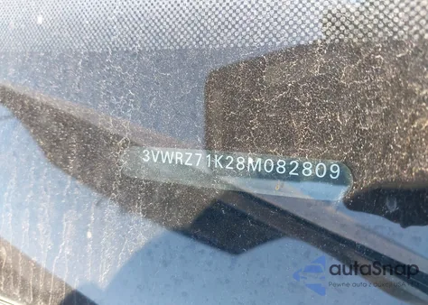 2008 Volkswagen Jetta Se/Sel из США, поврежденный, VIN 3VWRZ71K28M082809